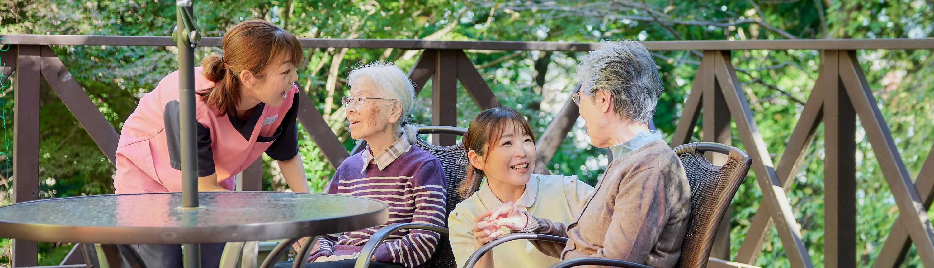 ご入居者さまの声